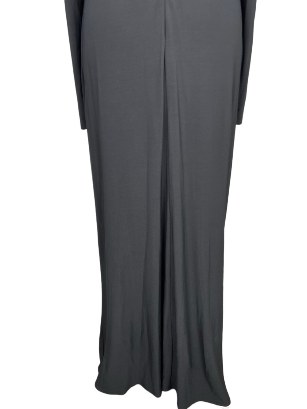Vince Camuto Black Gown Size 10 Cold Shoulder Long Sleeve Formal Dress - Picture 6 of 10